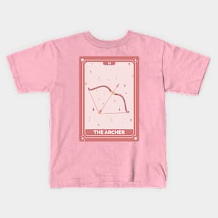 The Archer Tarot Card Kids T-Shirt